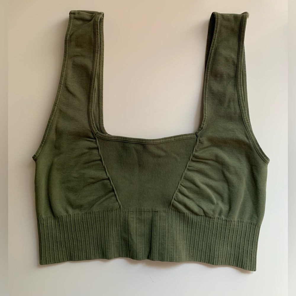 Free People Good Karma Square-Neck Bra - Picture 3 of 8